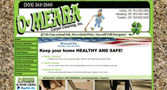 Desktop Screenshot of omearacarpetcleaning.com